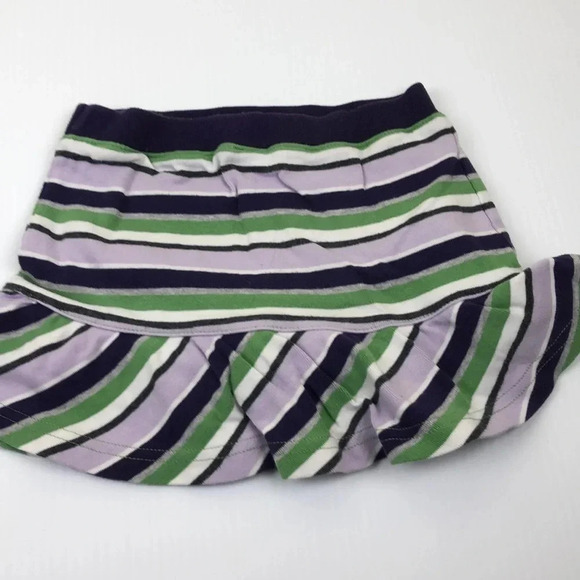 GYMBOREE EUC GIRLS SKORT SKIRT BOTTOMS STRIPES SUMMER CASUAL GIRL PURPLE SIZE 4 - Picture 5 of 6